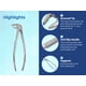 thumbnail image 3 of Pinzas de extracción dental Artman Instruments Inferior Anterior, 3 of 7
