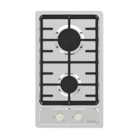 Encimera A Gas Inox 2Q