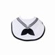 thumbnail image 1 of Babero Sailor TROOPER de algodón blanco marino con pañuelo, 1 of 1