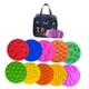 thumbnail image 3 of 10 Almohadillas Sensoriales, Alfombrillas Sensoriales Pequeñas Portátiles Para Juegos En Casa, Juego Activo, Bolsa De Campo, 3 of 3