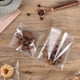 thumbnail image 2 of Xiao Hua 200 bolsas de plástico transparente de 6 × 6 pulgadas, bolsas autoadhesivas de OPP para envasado de alimentos, bolsas de regalo a granel para galletas y dulces, bolsas de regalo para bodas, 2 of 3