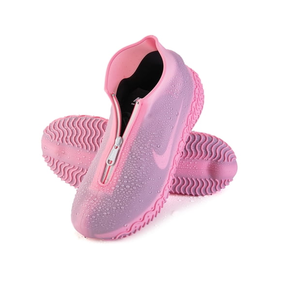 Cubrezapatos Impermeables De Silicona Con Cierre De Cremallera