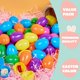 thumbnail image 2 of Huevos de Pascua JOYIN, 200 unidades, cáscaras de plástico rellenables de 2,3 cm, 2 of 8