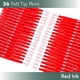 thumbnail image 2 of Bolígrafos de punta de fieltro Mr. Pen 0,7 mm Rojo Paquete de 36 – Secado rápido, 2 of 7
