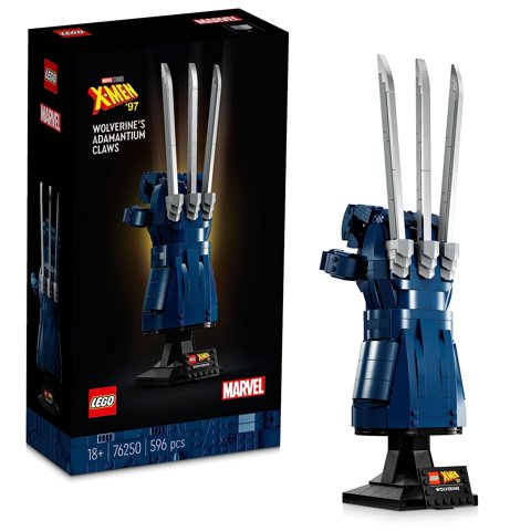 Garras De Adamantio De Lego Wolverine 596 Piezas X-Men '97
