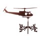 thumbnail image 1 of Veleta Indicadores De Dirección Del Viento Jardín En La Azotea De La Casa Helicóptero Agrícola, 1 of 5