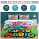 thumbnail image 5 of Super Mario Bed Duvet Cover Microfiber Bedding Sets 3D Printed Lightweight 3 Piece Comforter Sets for Kids Boys Girls, 5 of 5