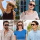 thumbnail image 2 of Lentes SOJOS SJ2255C5 56 mm UV400 Aviador Unisex, 2 of 3