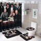 thumbnail image 1 of Juego de Cortina de Ducha y Alfombras Desmarcar 12 Hombres en Pugna 4 Piezas, 1 of 6