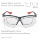 thumbnail image 3 of Gafas de Seguridad Honeywell Genesis XC Negro con Lente Transparente, 3 of 7