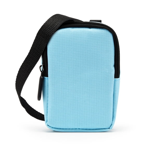 Funda para cámara Zink Soft Small con bolsillo de papel fotográfico, color azul