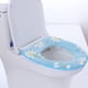 thumbnail image 3 of Asiento de inodoro universal floral para mantener su inodoro cálido y cómodo, asiento de inodoro cálido, 3 of 5