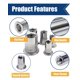 thumbnail image 4 of Kit surtido de remaches ELEFOCUS 505 piezas de acero inoxidable 304, 4 of 6