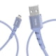 thumbnail image 1 of Cable iHome Lightning a USB 183 cm trenzado lila, 1 of 3