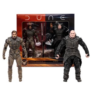 Figura De Acción Mcfarlane Toys Dune Part Two Gurney Halleck & Rabban, Paquete De 2