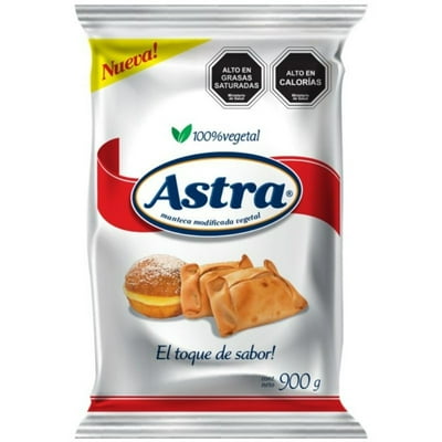 Manteca Modificada Vegetal 900 G Astra