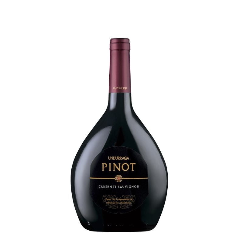 Vino Tinto Cabernet Sauvignon Pinot Botella 750 ml Undurraga