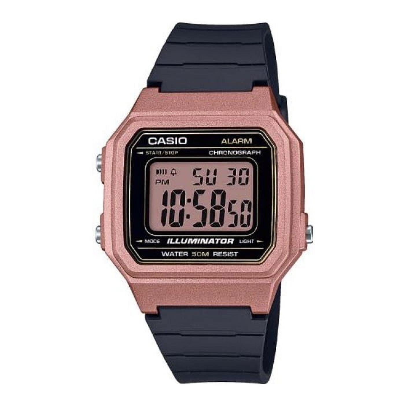 Reloj Digital Negro Casio W-217hm-5av