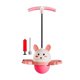 thumbnail image 5 of Pogo Ball Con Mango Pogo Stick Para El Ejercicio Habilidad De Equilibrio Fitness Interior Rosa, 5 of 5