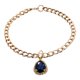 thumbnail image 2 of Collar De Perro Joya Collar De Diamantes De Imitación Bling Diamante Gota De Agua Mascota Cachorro Gato Azul, 2 of 5
