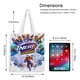 thumbnail image 5 of Nerf Bolso de tela con estampado de lienzo para mujer, bolsa de compras reutilizable y estética, con cremallera interior, regalo para mujer,40*40cm., 5 of 6