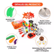 thumbnail image 3 of Cocina de juguetes 42 piezas set kits y comidas multicolor, 3 of 3