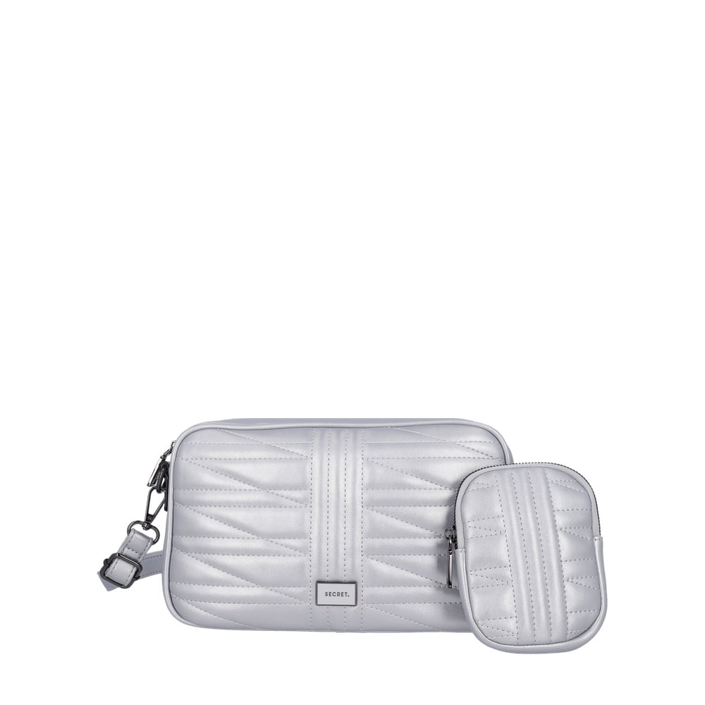Bandolera Secret Nuuk St6 M Plateado