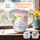 thumbnail image 3 of Taza de café Christian Art Gifts 414 ml con colibrí floral, 3 of 6