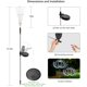 thumbnail image 1 of Luces solares de jardín Slyuexu tipo fuegos artificiales, 2 pack, 120 LED, 1 of 3