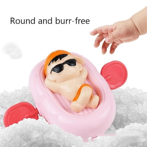 Genérico - Set 5 Juguete Kayac Flotador Cuerda Baño Ducha Bebe Lau