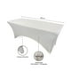 thumbnail image 2 of Mantel Forro Cobertor Elástico Para Mesa 240cm Northwest blanco Tamano Unico, 2 of 5