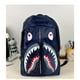 thumbnail image 1 of Creative shark print school bag student boys girls funny satchel waterproof daypack unisex schoolbag with shark light backpacks, 1 of 3