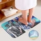 thumbnail image 4 of Kevin De Bruyne Juego de 3 alfombras de baño de coral fleece: tapete de baño + alfombra de inodoro en forma de U + funda de tapa de inodoro en forma de O, 4 of 6