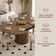 thumbnail image 2 of Mesa Comedor France Extendible 110-150cm Con Almacenamiento Tapa Marrón Marrón Oscuro, 2 of 8