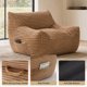 thumbnail image 4 of Silla de bolsa de frijol para adultos, de gran tamaño cómoda bolsa de frijol sala de estar sofá perezoso para dormitorio y dormitorio, 4 of 5