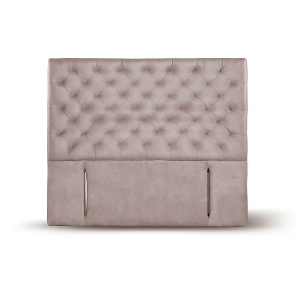 Respaldo Brescia Cuero Gris 2 Pza
