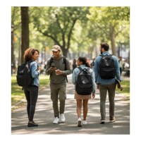 Genérico - Mochila Bolso Diario Estudiantil Escolar 20L