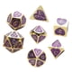 thumbnail image 2 of Juego De Dados Poliédricos De Metal De 7 Piezas D4 D6 D8 D10 D12 D20 Juego De Rol D, 2 of 5