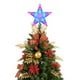 thumbnail image 2 of Set 6 Estrellas Punta Arbol RGB Navidad A Pilas Decoracion, 2 of 3