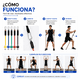thumbnail image 4 of Set de Bandas Elásticas de Ejercicio- Kit de 5  Bandas  de Resistencia Para Ejercicio., 4 of 8
