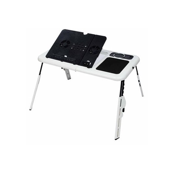 Mesa plegable para notebook con ventilador usb etable