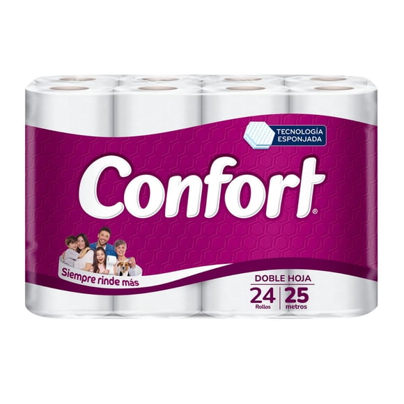 Papel Higiénico Confort 24un 25m
