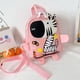 thumbnail image 1 of Cartoon Baby Safety Adjustable Harness Backpacks Children School Bag Giraffe Toddler Kids Backpack Anti-Lost Backpack, 1 of 3