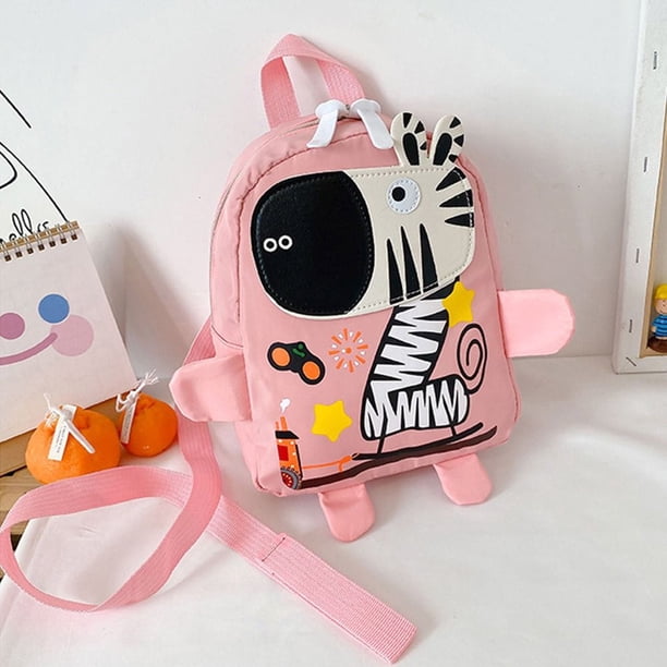 Cartoon Baby Safety Adjustable Harness Backpacks Children School Bag Giraffe Toddler Kids Backpack Anti-Lost Backpack