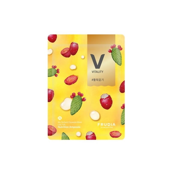 Mascarilla Facial de Cactus Revitalizante Frudia