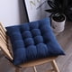 thumbnail image 1 of Xiao Hua Cojín Delgado Azul Oscuro para Silla de Comedor -2 Piezas, Cojín Acolchado de Encaje Que Reduce la Presión, Cojín Antideslizante para Silla de Comedor para Sala de Estar Silla de Ocio,, 1 of 4