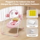 thumbnail image 5 of Columpio para bebé Monniebaby portátil con música, 9 kg, rosa, 5 of 8
