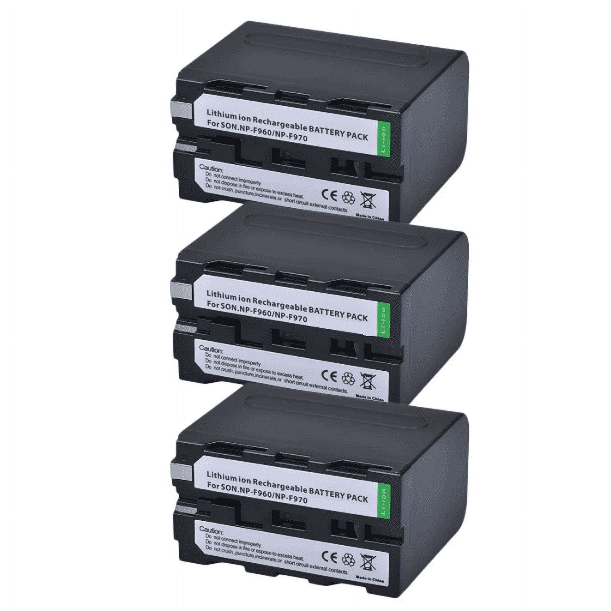 Genérico - 3 Baterías Np-f970 Np-f960 Alternativa Sony