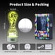 thumbnail image 5 of Luz Nocturna Copa Mundial Fifa 2026 Lámpara Led En Forma De Tro, 5 of 6