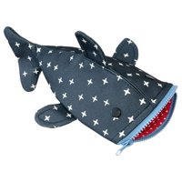 Magideal - Estuche Portátil Para Bolígrafos Con Forma De Tiburón, Portalápices, Accesorio Novedoso Y Versátil De Gran Capacidad Para Niños Y Adolescentes, Diseño